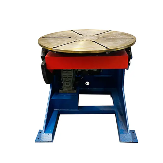 Turntable Head And Tail Stock Welding Positioner High Speed Small Welding Positioner Industrial Welding Turntable