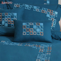 Housse de couette personnalisée Home Luxury Quilts Embroidery Bedding Set