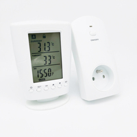 Termostato Digital Inalámbrico Automático para Calefacción, el Más Vendido, para el Hogar, con Buena Calidad para Dispositivos de Calefacción y Refrigeración