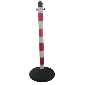 Nuevo Diseño de Septiembre: Poste de Señalización Alto de Plástico PE Resistente con Techo Esférico, Lleno de Agua, en Oferta - Product Image 1