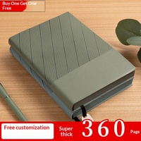 Cuaderno A5 de Cuero PU de Alta Calidad con Impresión UV, 360 Páginas, Tapa Dura, Cierre Magnético, Páginas Rayadas Resistentes al Agua, Mini