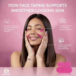 Cinta <span class=keywords><strong>Facial</strong></span> Adhesiva Profesional de Algodón para Lifting <span class=keywords><strong>Facial</strong></span>, Parches para un Soporte Instantáneo de Reafirmación de la Piel, Cintas Faciales Suaves, Tamaño Personalizado - Product Image 6