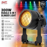 Projecteur de scène IP65 300W 208x2W RGBALC avec entrée/sortie XLR, boîtier moulé sous pression, idéal pour les églises et salles de banquet – Vente directe usine
