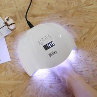 Kit de manucure LED double usage Sunshine X exclusif, plastique ABS résistant à l'usure et aux rayures, peinture nacrée pour les mains, lampe UV