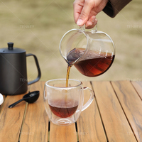 Tenrey 6PCS Coffee Sets Gift Box Verser sur une bouilloire à café Coffee & Tea Sets pour le voyage