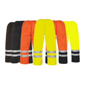 <strong>Hi</strong> <strong>Vis</strong> Men's Pants Waterproof Industrial Construction Trousers Work Wear Custom Winter Heavy Worker Reflective Safety Workwear - Product Image 1