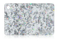 Feuille acrylique coulée pailletée de qualité assurée, taille et épaisseur personnalisées, colorée avec service de découpe