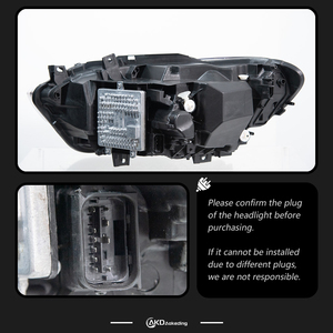 <span class=keywords><strong>Faro</strong></span> Anteriore per <span class=keywords><strong>BMW</strong></span> <span class=keywords><strong>F20</strong></span> 2015-2018 F21 116i 118i 120i, Design con Lente a Proiezione LED, Luce Diurna e Indicatore di Direzione - Product Image 4