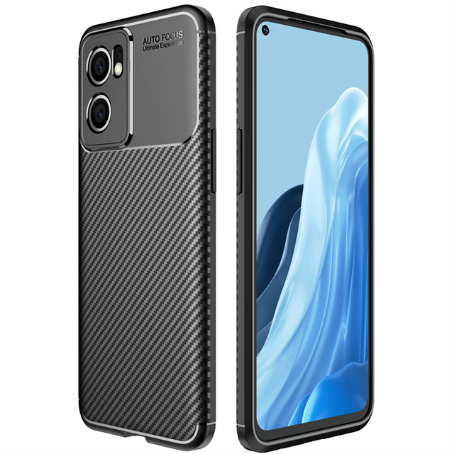 Aramid Fiber Protective Shockproof Case Anti-scratch Anti-fall TPU Bumper Tereo Buttons Cover for Oneplus Nord CE 2 Reno 7