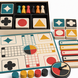 <span class=keywords><strong>Gioco</strong></span> <span class=keywords><strong>da</strong></span> <span class=keywords><strong>Tavolo</strong></span> Personalizzato ad Alta Leggibilità con Componenti a Stampa Grande per Attività di Gruppo e Memoria Sociale, in Scatola Rigida - Product Image 3