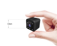 Kamera CCTV Mini, Kamera Mini Keamanan Alarm Rumah Pintar, Nirkabel, WIFI, Perekam Video Olahraga