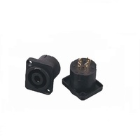 3-Pin Mini XLR Stecker Speakon Kabelverbinder