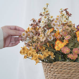 Flores Artificiais, 30 Margaridas Individuais em Cores de Outono, Flores Decorativas Rurais, Ornamentos para Casa, Decoração de Interiores - Product Image 5