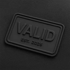 Custom 3D Soft Rubber Embossed PVC Silicone Transfers Tag logo Pvc Patch with velcro Back Rubber Label Patches for <b>Baseball</b> <b>Caps</b> - Product Image 1