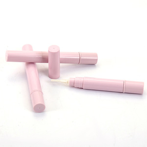 Tube vide en aluminium/plastique de 2ml, 3ml, 4ml, 5ml pour accessoires de maquillage, brillant à lèvres, huile pour cuticules, vernis à ongles, avec pinceau et mécanisme rotatif - Product Image 2