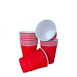 Vasos Desechables Rojos de Plástico PAMI de 16 oz - Bolsa Reutilizable y Reciclable (Paquete de 30) para Té Helado, Smoothies, Cócteles y Bebidas Frías - Product Image 1