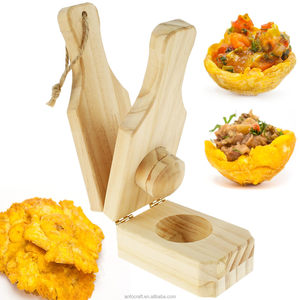 Plantain Báo Chí bằng gỗ chiên Chuối MASHER chuối smasher nhà sản xuất, Plantain Báo Chí smasher xách tay Plantain Báo Chí dễ dàng lưu trữ - Product Image 1
