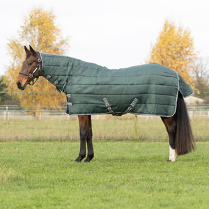 Alta Qualidade Inverno Estável Tapete para Cavalos Breyer com Soft Fleece Algodão Encha e Xadrez Clássico Verifique Design - Product Image 4
