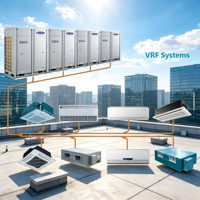 Système de climatisation VRF Gree à haute pression statique 89,5 kW pour théâtres, salles de cinéma, auditoriums, confort ultime, neuf