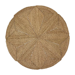 Alfombra de Entrada de Pasto Marino al por Mayor, Antideslizante, Tejida Naturalmente, para Baño y Cocina, Regalo de Navidad, Origen Vietnam - Product Image 2