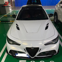 Kit carrosserie de pare-chocs avant en fibre de verre/fibre de carbone de style GTAM de haute qualité pour Alfa Romeo Giulia 2015-2021