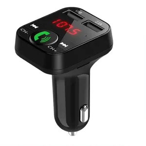 2022 Dropshipping factory Amazon Auto Radio car Mp3 Player Music Adapter Dual USB car charger BT handsfree kit FM transmitter