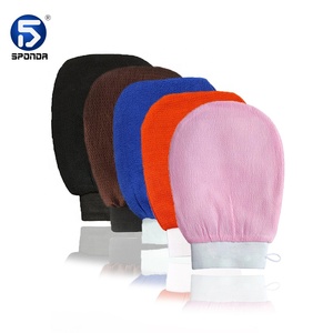 Gants exfoliants pour le corps, éliminateur de cellules mortes pour spa à domicile - Product Image 3