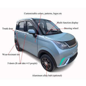 Großhandel Maßgefertigtes E-Auto 4-Rad Mini Elektroauto 4-Sitzer Elektro-SUV Elektro-Stadtauto - Product Image 2