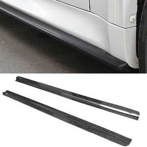 Kit de faldones laterales de fibra de carbono estilo 3D para SUV F16 2014-2019 con alerones laterales - Estilo deportivo, fácil instalación - Product Image 2