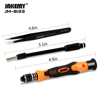 JAKEMY DIY – Kit de tournevis magnétique de précision en acier au chrome-vanadium pour appareils électroniques OEM JM-8133 – Haute Qualité