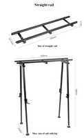 Robot caméra intelligent Greenbull XT5, rail de support en alliage d'aluminium avec pied télescopique à hauteur réglable