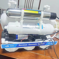 CE Système de Réservoir d'Eau UV Portable à 6 Étapes à Débit Élevé, Machine Électrique de Filtration RO Sous Évier