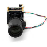 Module de caméra IP 5MP avec reconnaissance faciale IA, objectif motorisé 5-50 mm avec zoom 10x, autofocus IMX335, H.265, caméra de sécurité extérieure/intérieure