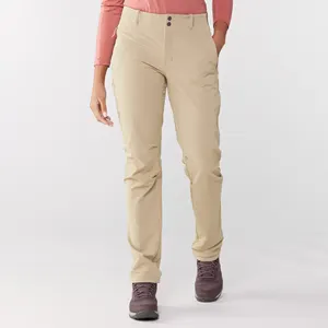 Pantalones recortados 2 en 1 de color caqui para hombre, pantalones de senderismo resistentes a la intemperie ventilados para exteriores