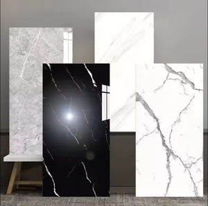 Cao bóng linh hoạt tường trang trí Hội Đồng Quản trị UV PVC tấm đá cẩm thạch - Product Image 1