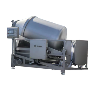 Máquina Automática de Tambor de Vacío Hidráulico para Marinar Pollo, Tambor de Vacío para Carne con Apertura Lateral, Motor, Capacidad de 2000 kg, Masajeador de Alimentos - Product Image 1