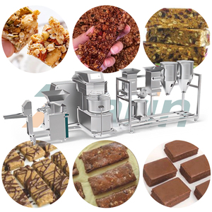 Nueva Línea de Producción Automática de Barras de Proteína - Extrusora Multifuncional de Barras de Cereales de Acero Inoxidable de Grado Alimenticio de 300 kg/h <span class=keywords><strong>Darin</strong></span> - Product Image 3