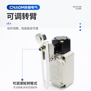 ลิมิตสวิตช์ WLCA12-2Q WLD2 WLCA2-2 WLNJ IP65 ขั้วต่อแบบสกรู 10A 380V AC DC ชนิดคันโยกแบบลูกกลิ้งสำหรับอุตสาหกรรม - Product Image 3
