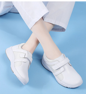 Zapatos de Trabajo Médicos con Cierre de Velcro, Transpirables, con Suela Antideslizante, Cómodos para Hospitales - Product Image 3