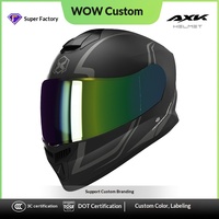 [Personnalisable] Casque de moto électrique certifié 3C en ABS pour homme, toutes saisons, universel, homologué DOT, pour la conduite hivernale, casque intégral, Chine