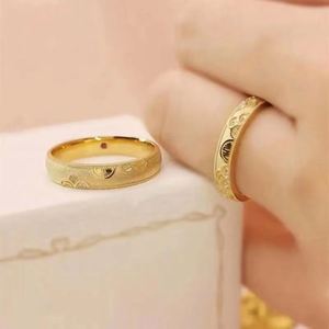 Anillo De Acero Inoxidable Chinese Double Happiness Gold Plated <b>Rings</b> Engagement <b>Ring</b> Set Adjustable <b>Couple</b> <b>Rings</b> for Valentine - Product Image 5