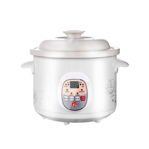 Ceramic Electric <b>Slow</b> <b>Cooker</b> 6L Multi Function Soup Porridge Maker - Product Image 4