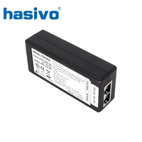 10/100M ou 10/100/1000M 30 Watt Injecteur PoE passif Alimentation Ethernet pour caméra IP PoE 24v Téléphone sans fil AP