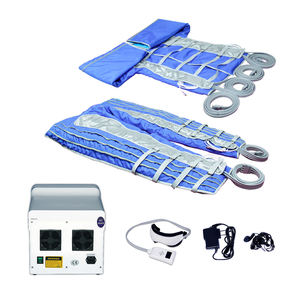 Dispositivo Profesional de Masaje por Presión de Aire de 24 Cámaras para Drenaje Linfático de Cuerpo y Piernas, Construcción de Acero Inoxidable y ABS - Product Image 6