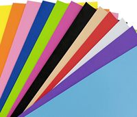 Feuilles de mousse EVA faites à la main 12X8 pouces 2mm d'épaisseur couleurs assorties pour l'artisanat école Scrapbooking Arts extrusion coupe