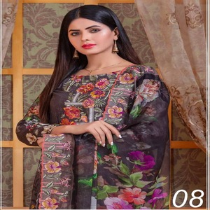 Robes brodées en tissu de gazon, falama pakistan/ghana kameez - Product Image 6