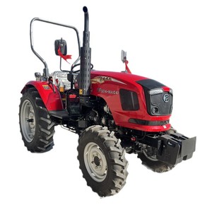 รถแทรกเตอร์ตงเฟิง 50 แรงม้า เกียร์ขับเคลื่อน 4 ล้อ สีแดงอเนกประสงค์ - Product Image 5