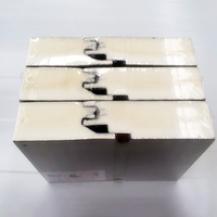 Panneau sandwich en polyuréthane 75 mm, aluminium 0,6 mm, meilleure isolation thermique, léger