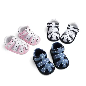 Summer Baby Sandals Casual Five pointed Star Shoes Baby Sandals Soft Sole Baby Toddler First Walkers Shoes