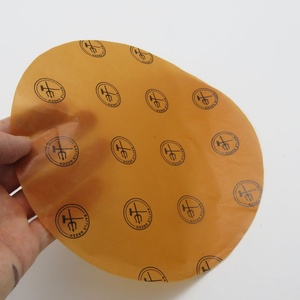 Feuilles de papier sulfurisé brun biodégradable, absorbant la graisse, pour emballage de burgers - Product Image 3